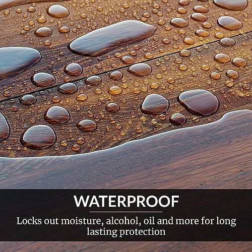 HOPE'S 100% Pure Tung Oil, Food Safe, Premium Waterproof Natural Wood