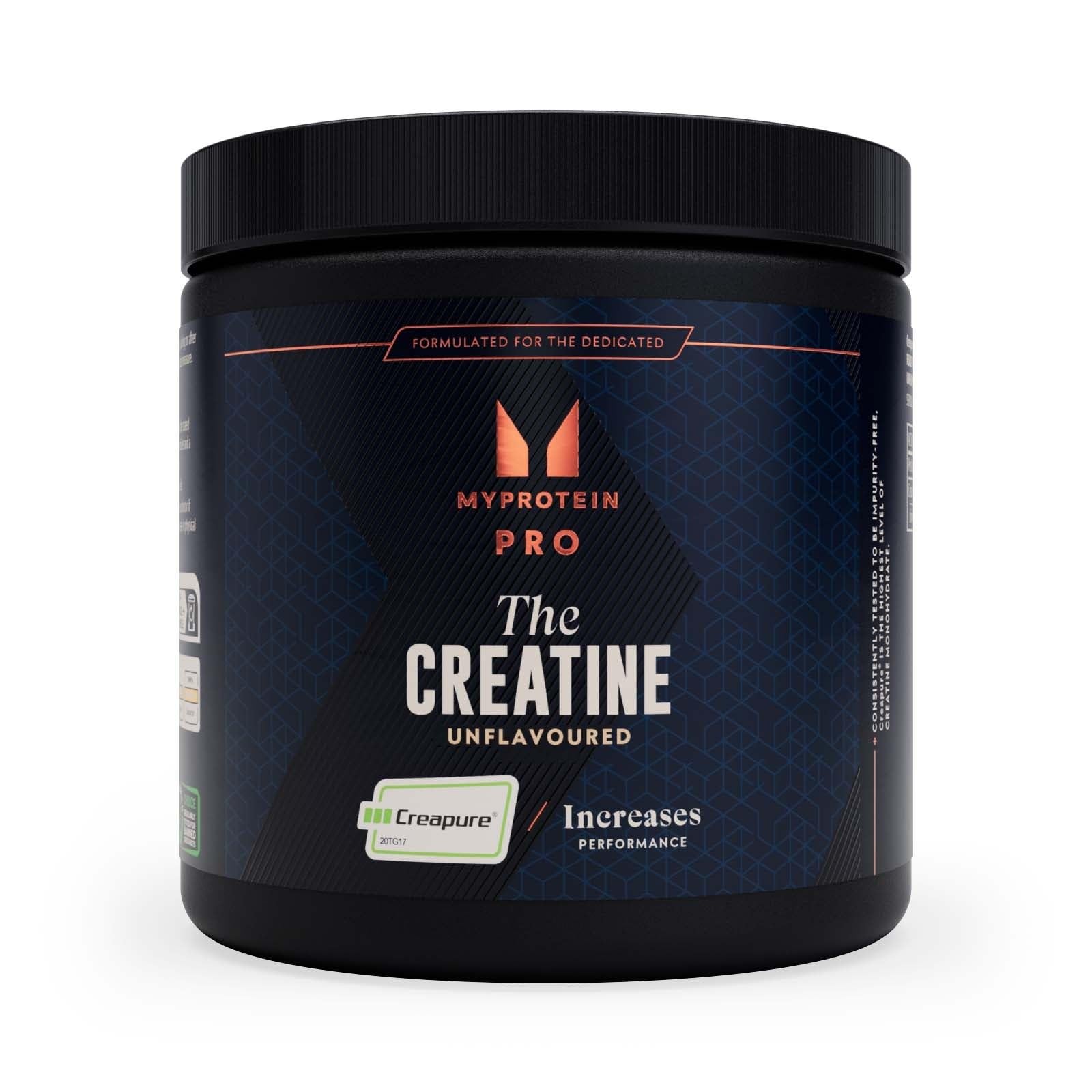 Myprotein The Creatine (Creapure®) | Micronised Creatine Monohydrate Powder | Pure Creapure® | High Purity | 5 Grams Per Serving | 1000 Grams Unflavoured | Premium Creatine Nutritional Supplement
