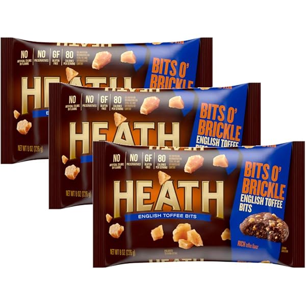 Amazon.com : 9 SHANI'S Heath Bits O' Brickle Rich Toffee