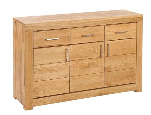 Main Möbel Sideboard 'Verona' 120x80cm Wildeiche geölt