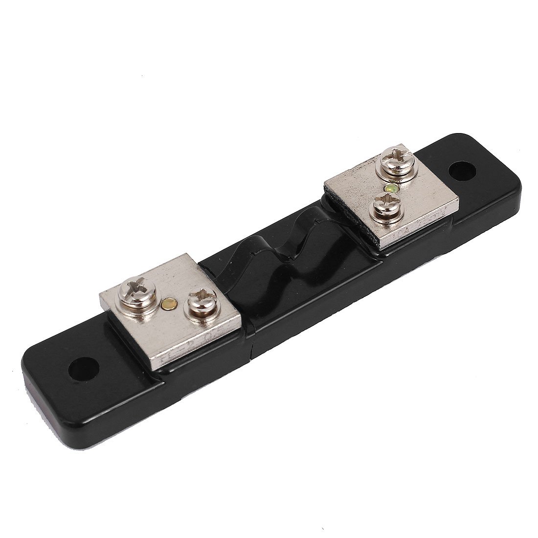 sourcingmap Analog Digital Panel Meters 10Amp 75mV DC Current Shunt Black