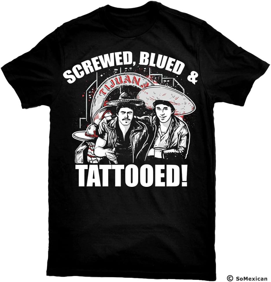SoMexican La Bamba Movie T-Shirt Screwed Blued and Tattooed