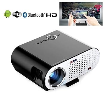 YL-light Proyector portátil 3200 lúmenes Full HD 1080P WiFi ...