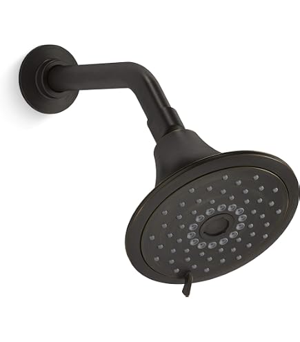 Kohler K-72419 Awaken G110 Duschkopf Multifunktion - 3 Sprühmodi, 2.0 GPM, ölgeriebene Bronze