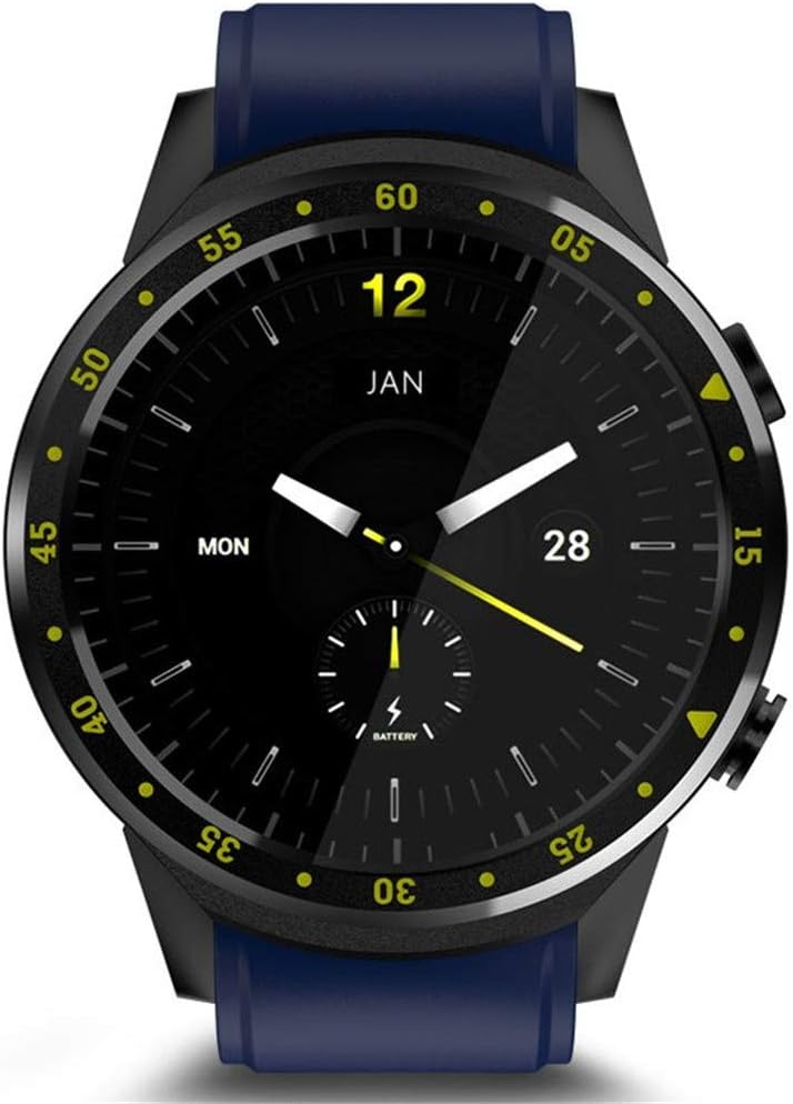 YJBDF Smartwatch,With Sim Card Camera GPS Smart Watch Heart Rate Detection Sport Phone Connected Watch Android IOS Clock