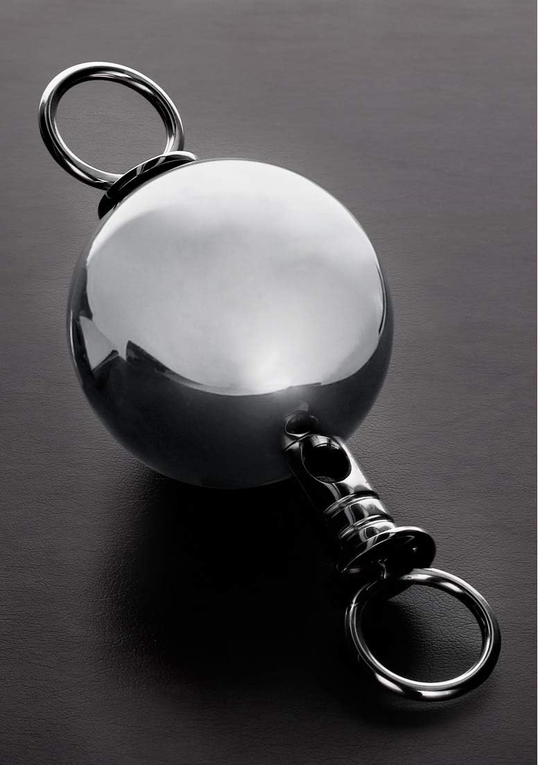 Triune Auto Bondage Ice Ball Lock, Stainless Steel, TCI-9414, Silver - Image 5