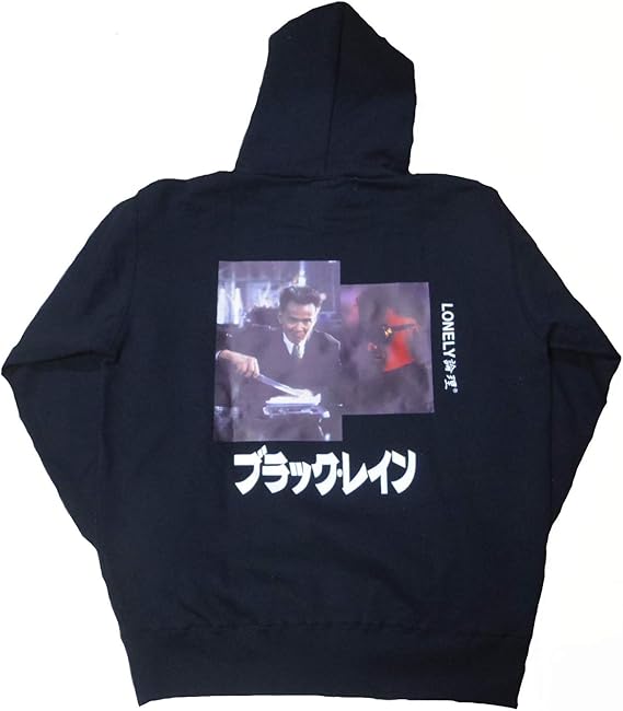 black rain hoodie