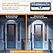 Litom Solar Lights Outdoor with Adjustable Lighting Time, 30 LED Solar Motion Sensor Lights Wireless Solar Powered Security Lights Waterproof Wall Lights for Garage, Yard, Front Door, Step(4 Pack)