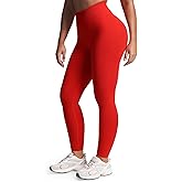 Aoxjox Workout Seamless Leggings for Women High Waisted Fitness Yoga Contour Sculpt Pants 22"