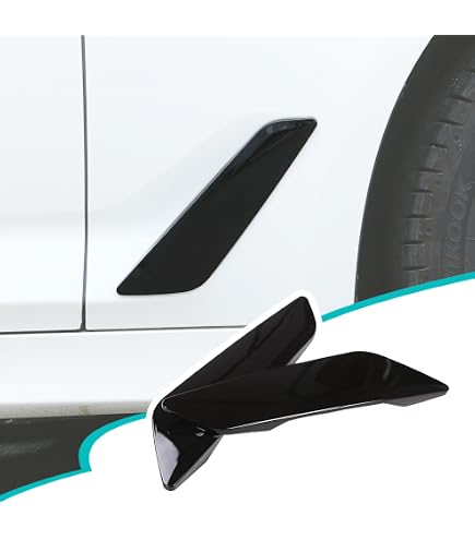 Land Rover Intake Fender Side Vent Covers Range Rover Side Fender Vents - Gloss Black ABS Air ...