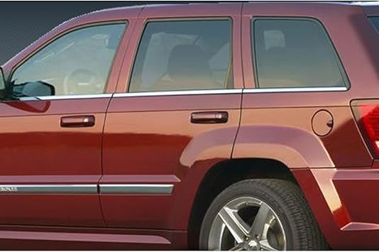 Amazon Com Upgrade Your Auto Chrome Window Sill Trim For 2005 2009 Jeep Grand Cherokee Automotive