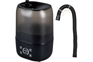 REPTI ZOO 4L Reptile Fogger Mister Tank, Terrariums Digital Tank Timing Humidifier Smart Touch Screen Adjustable Fogger for Reptiles Amphibians Herps