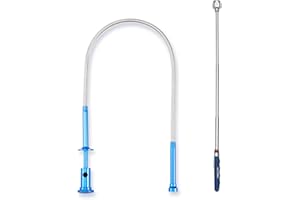 VIBELITE Magnetic Pickup Tool Set, Extendable Magnet Stick up to 31" with 25LB, 24.4" Flexible Four-Claw Grabber Pickup Tool with LED light — Magnet Pickup Tool for Father, Men, Husband