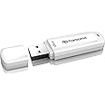 Transcend 128GB JF730 USB Flash Drive, USB3.1 Gen1, Pen Drive, White - TS128GJF730