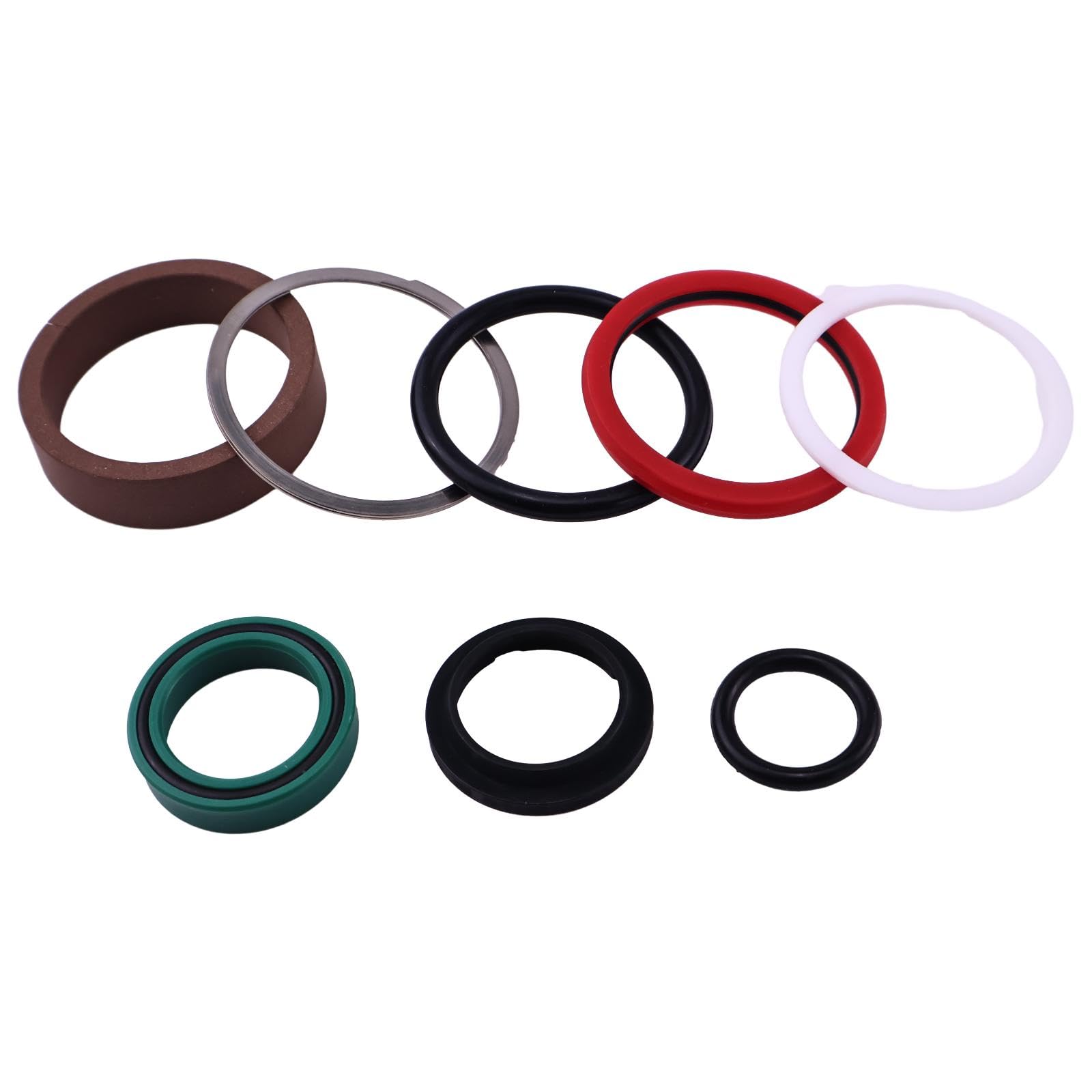 Photo 1 of JZGRDN Steering Cylinder Seal Kit D148100 Compatible with Case 480C 480D 480E 580C 580D 580SE 580F