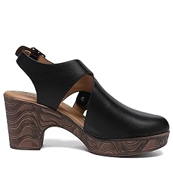 Altxic Women's Comfy Low Block Chunky Heels Sandals