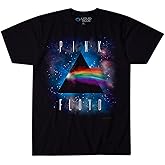 Liquid Blue Men's Plus-Size Pink Floyd Dark Side Space Short Sleeve T-Shirt