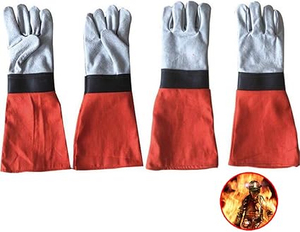 gants pompier feu