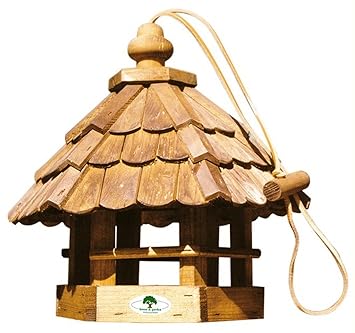 House Gard 96 Holz Vogelfutterhaus Feldlerche 35x31x37 Cm