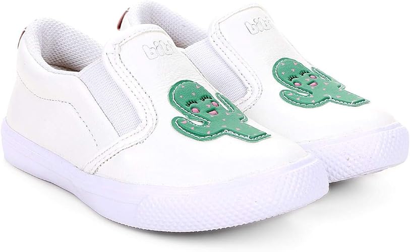 slip on branco infantil