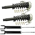 TRQ Front and Rear Complete Strut Assembly & Shock Absorber Kit Complete Strut & Coil Spring Assembly Compatible with 2008-2013 Cadillac CTS