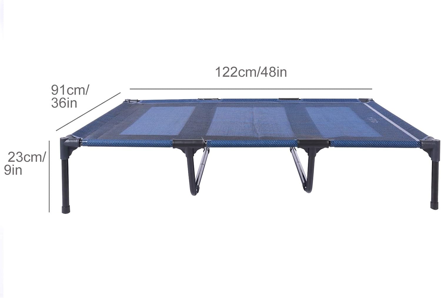 ANWA Elevated Dog Bed Large Size, Raised Dog Bed Outdoor Use, Portable