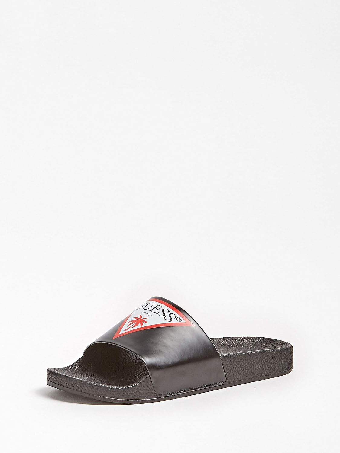 Scarpe e borse Guess Ciabatte Slide Donna Icon Art.E02Z07BB00F Black  urban-earth.co.uk