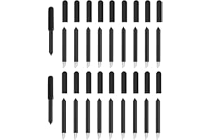 UTNVBTR 20 Pcs Deep Point Blade Compatible with Maker 3/4/Maker/Explore 3/4/Explore Air 2/Air/One/Venture,Deep Point Blade for Cutting Metallic/Genuine Leather,Craft/EVA Foam,Aluminum Foil,Magnetic Etc