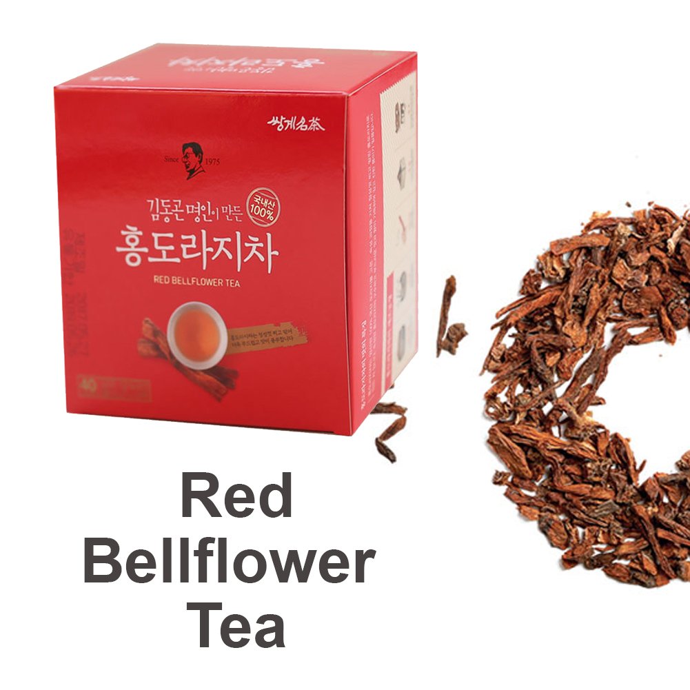 Ssanggye Premium Korean Red Bellflower Tea Red Balloon Flower