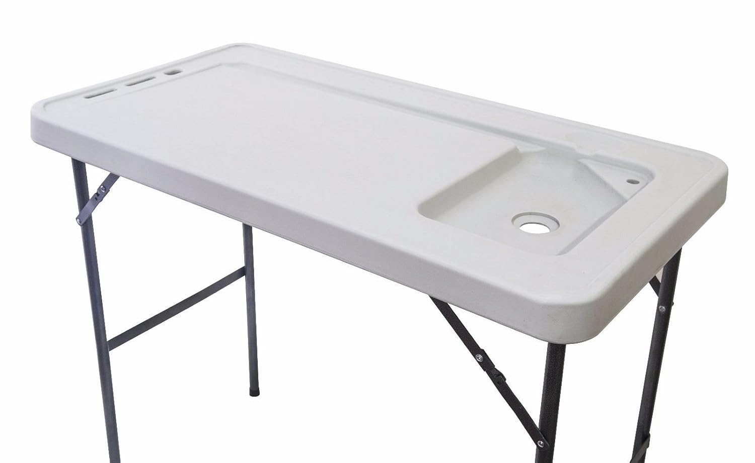 Goplus Portable Folding Table Fish Fillet Hunting Cleaning Cutting