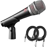 sE Electronics V7 Handheld Dynamic Microphone Bundle with 2 XLR Cables