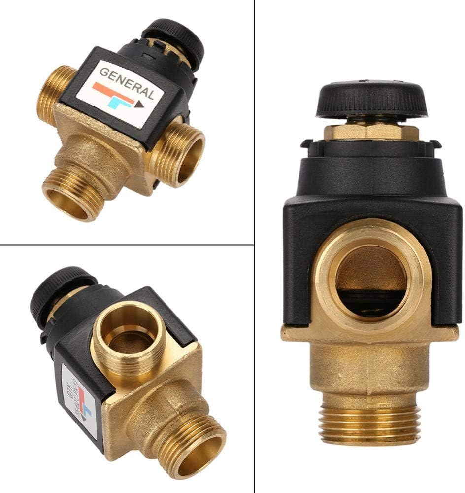 Thermostatic Mixing Valve, DN20 Brass Thermostatic Mixing Valve For Hot And Cold Water 3 Way - View #8