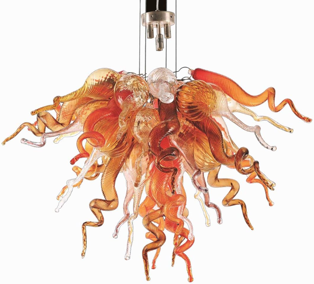 SHIJING Christmas Mini Borosilicate Modern Lamps Hanging Murano Glass Chandelier Lighting Dining Room