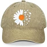 Cow Denim Baseball Cap for Women Cute Eyeglasses Cow Baseball Hat Vintage Khaki Washed Cotton Fitted Cap for Women