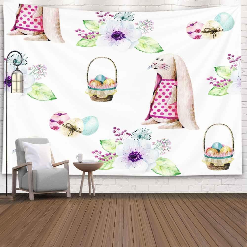 Musesh Decorative Wall Tapestry, Watercolor