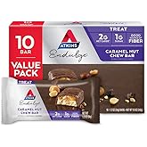 Atkins Endulge Treats, Caramel Nut Chew Bar, 1.2oz Bar, 10 Count