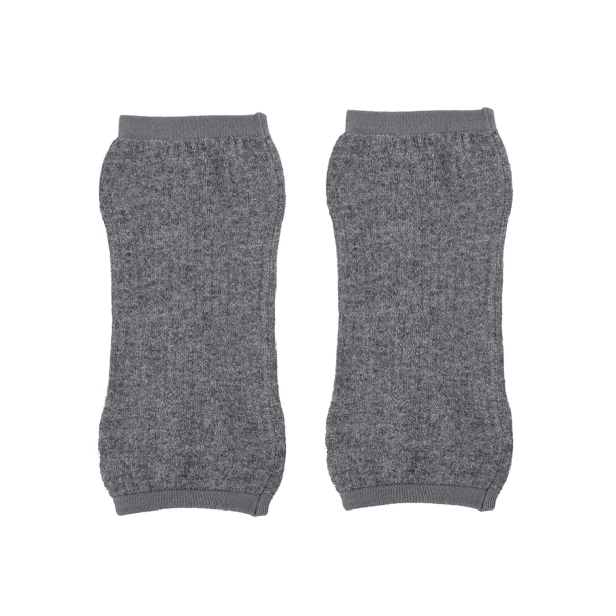 SUPVOX Short Warm Cashmere Knee Pads Soft Comfortable Wool Brace Winter Warm Kneelet with Anti Slip for Women Elders