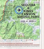 Sequoia & Kings Canyon National Parks (Tom Harrison Maps)