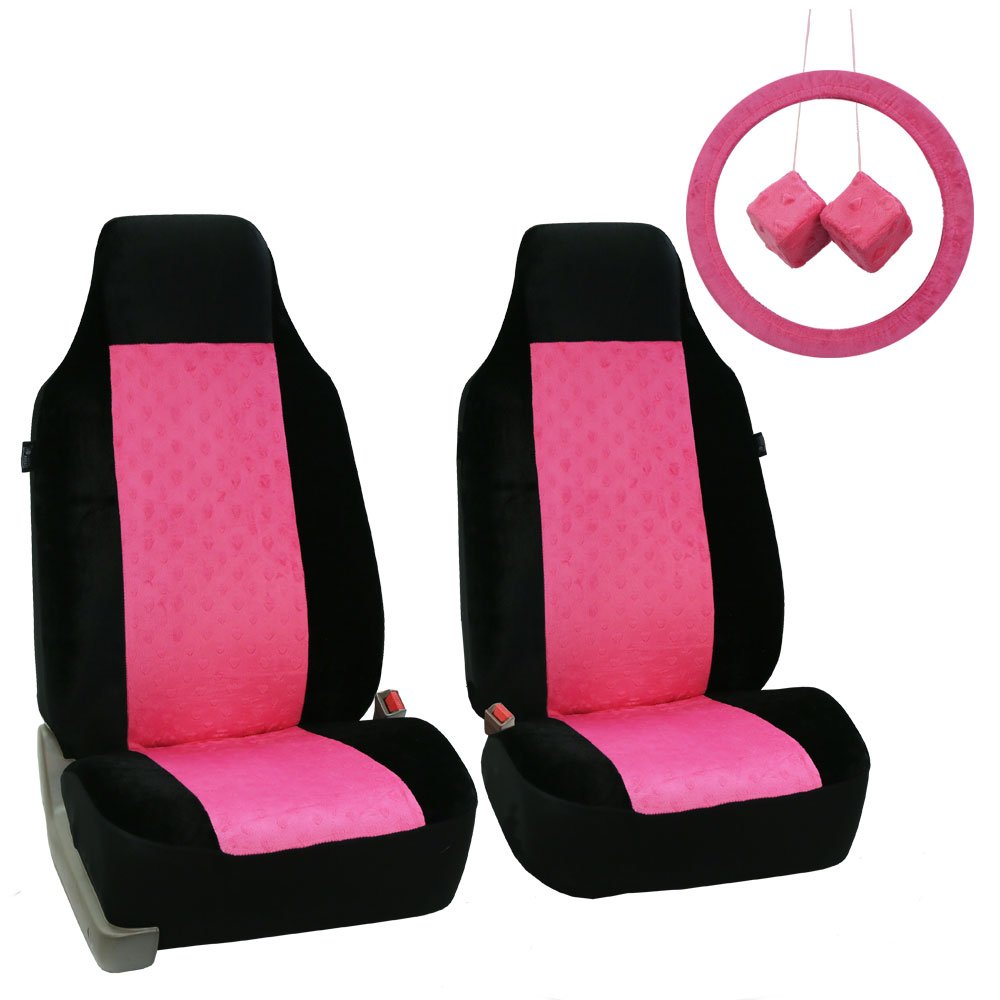 Best seat covers for cars full set pink