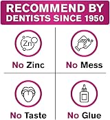 Cushion Grip Denture Adhesive 1oz Extra Strong Hold Waterproof Zinc Free view 3