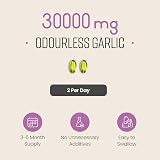 VitaBright Odourless Garlic Capsules High Strength 30000mg 180 Caps view 2