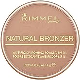 Rimmel London Natural - 022 Sun Bronze - Bronzer, Matte Finish, 0.49oz