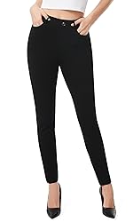 AFITNE Women's Yoga Dress Pants Skinny Pull On Work