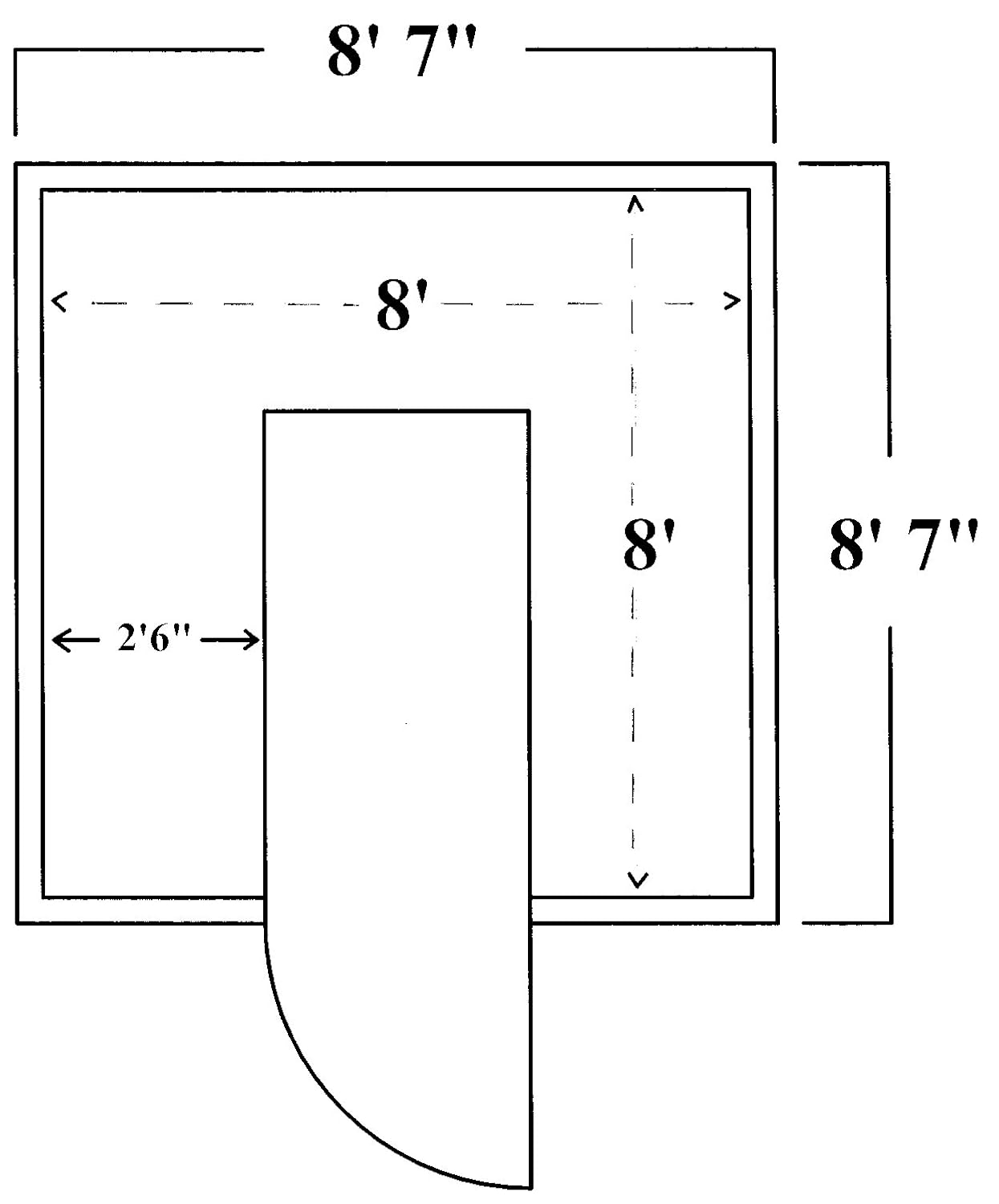 8x8 garden kit on 8x8 Deluxe Just Add Lumber Vegetable Garden Kit Raised Garden Kits