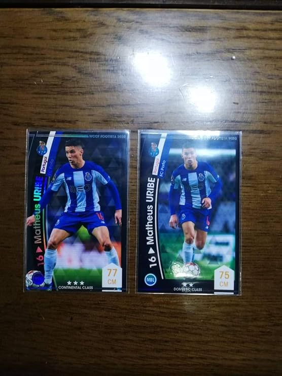 Amazon Co Jp Wccf Footista マテウス ウリベ 2枚セット ランクアップ済み 登録解除済 Hobby