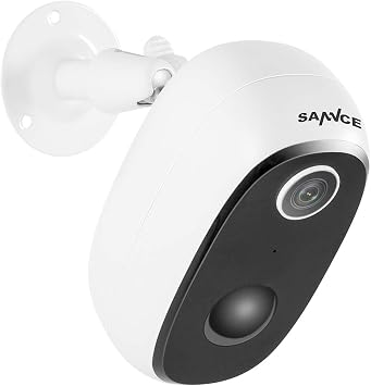Sannce Wifi Ip Kamera 1080p Kabellos Pir Akku Videouberwachung