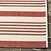 Safavieh Courtyard Collection CYL7062-238A Beige and Red Indoor/ Outdoor Area Rug (5' x 8')