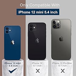 Goodon Designed for iPhone 12 Mini Case with Screen