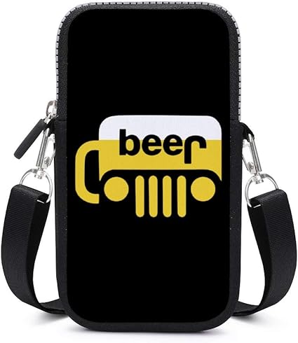 Amazon ビールジープ スマホポーチ 携帯ケースショルダーバッグ 小さめ ミニ ショルダー ポシェット バッグ 斜めがけバッグ 移動できるポケット 多機能 小物入れ 軽量 便利 ケース カバー 通販
