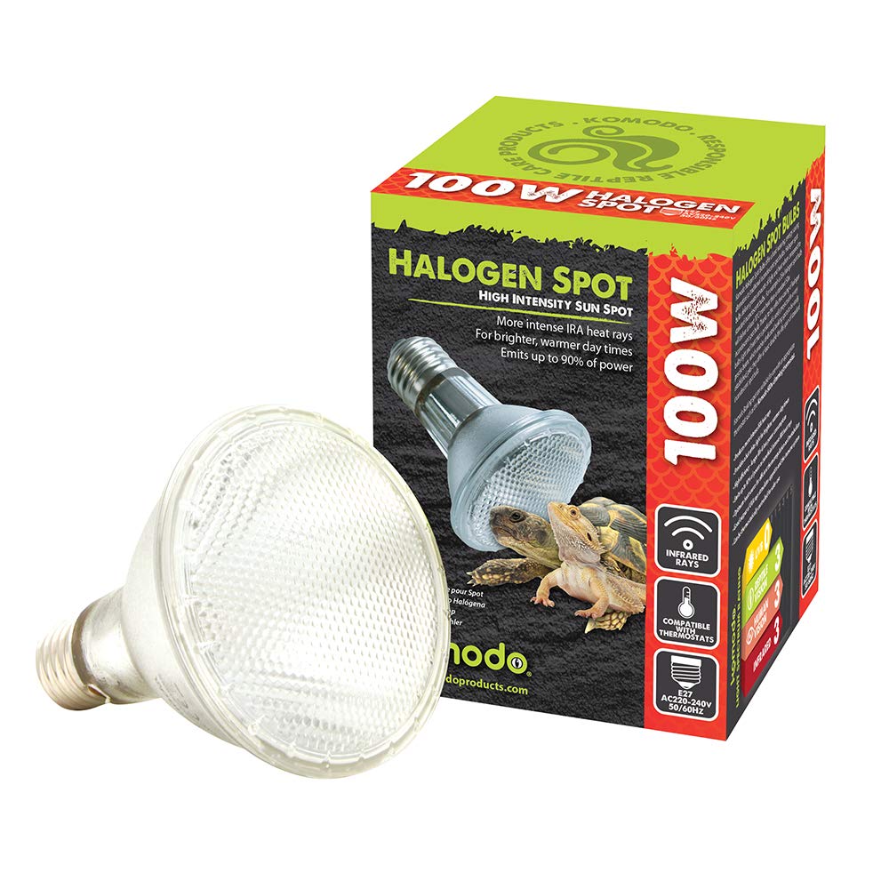 Komodo Halogen Spot Lamp ES, 100 Watt